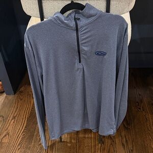 Drake Blue 1/4 Zip SZ L